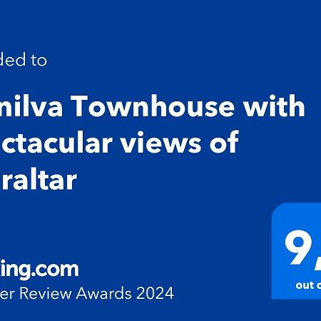 Manilva Townhouse With Spectacular Views Of Gibraltar Vila Exterior foto